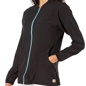 Black Carhartt Scrub Jacket (Small)